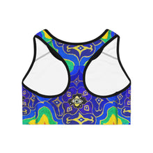 Load image into Gallery viewer, 3rd Awake of Sports Bra (AOP)
