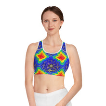 Load image into Gallery viewer, 3rd Awake of Sports Bra (AOP)