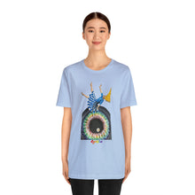 Load image into Gallery viewer, Eye of the Rabbit Hole Unisex Jersey Short Sleeve Tee
