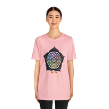 Load image into Gallery viewer, Life Flower Unisex Jersey Short Sleeve Tee