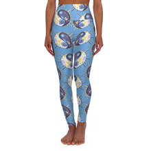 Load image into Gallery viewer, Micro Macro High Waisted Yoga Leggings (AOP)