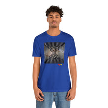 Load image into Gallery viewer, Checkered Space Unisex Jersey Short Sleeve Tee