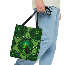 Load image into Gallery viewer, The Green Mandala AOP Tote Bag