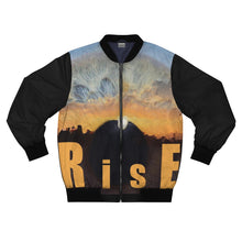 Load image into Gallery viewer, Eye Rise Dawn Men&#39;s AOP Bomber Jacket freeshipping - The Art of Eye Rise