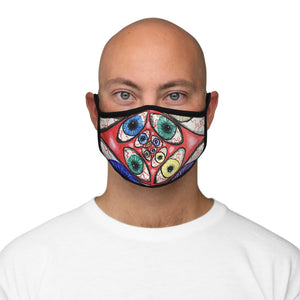 2020 Vision Fitted Polyester Face Mask freeshipping - The Art of Eye Rise