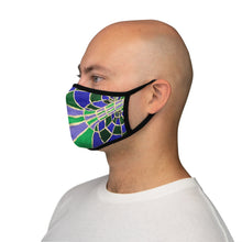Load image into Gallery viewer, Vortex Fitted Polyester Face Mask freeshipping - The Art of Eye Rise