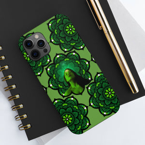 The Green Mandala Case-Mate Tough iPhone Cases