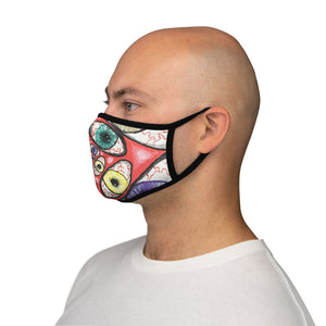 2020 Vision Fitted Polyester Face Mask freeshipping - The Art of Eye Rise