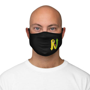 Rise Arrow Fitted Polyester Face Mask