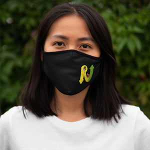 Rise Arrow Fitted Polyester Face Mask