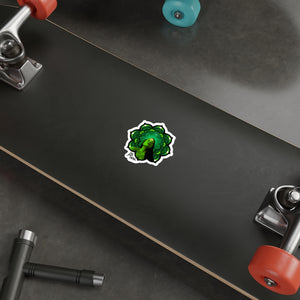 The Green Mandala Die-Cut Stickers